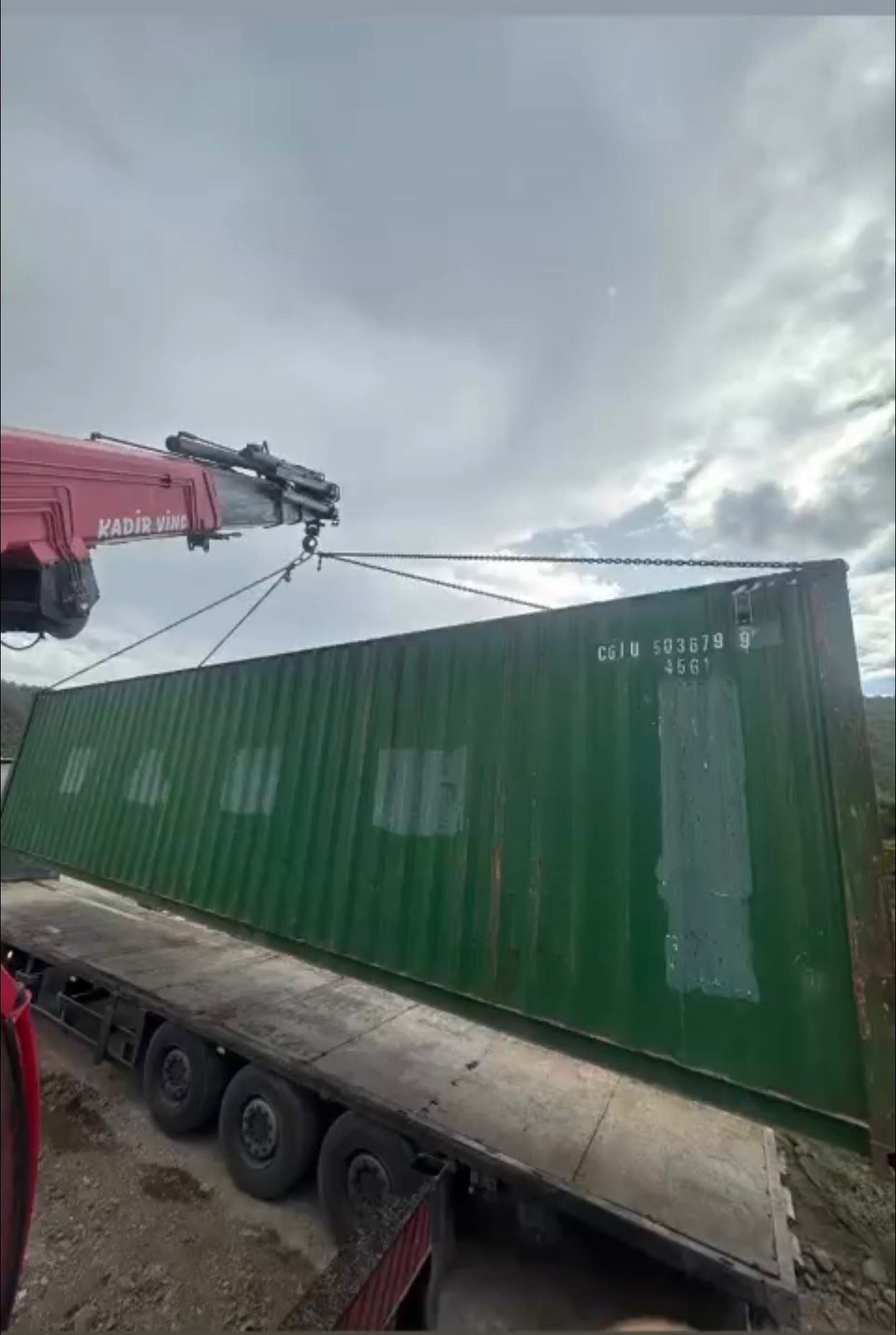 Tır Konteyner Yükleme
